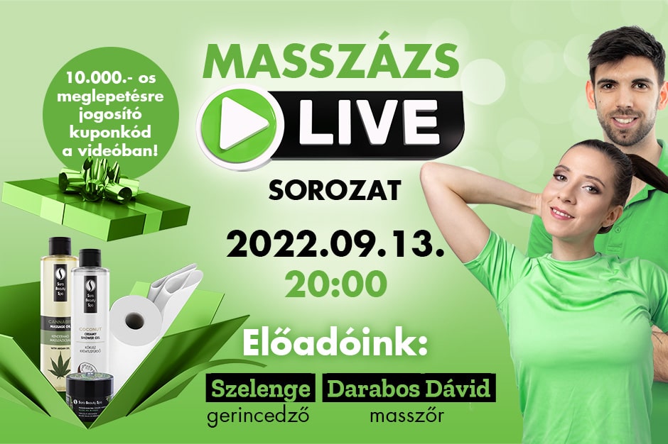 Masszázs Live – Gyógyfogások