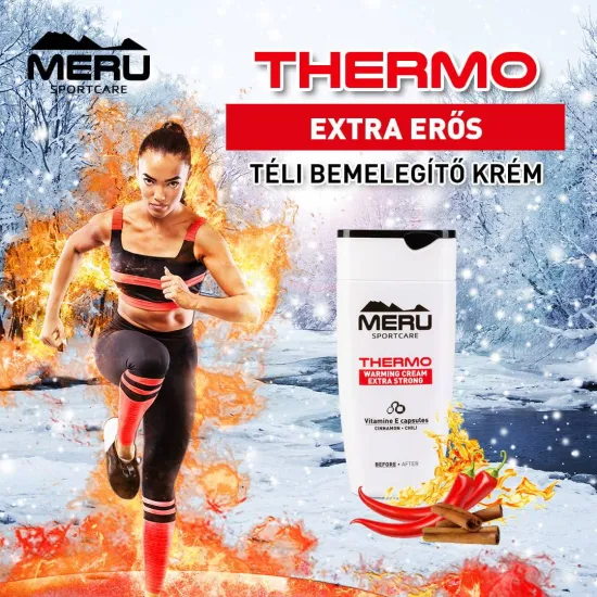 THERMO - Bemelegítő krém, sportkrém - extra erős - 150ml