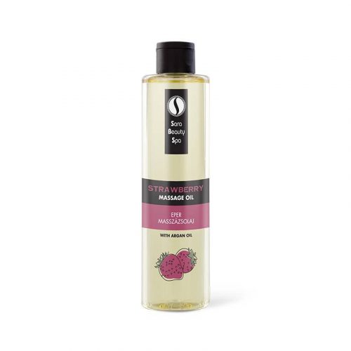 Massage Oil Strawberry with Argan Oil 250ml