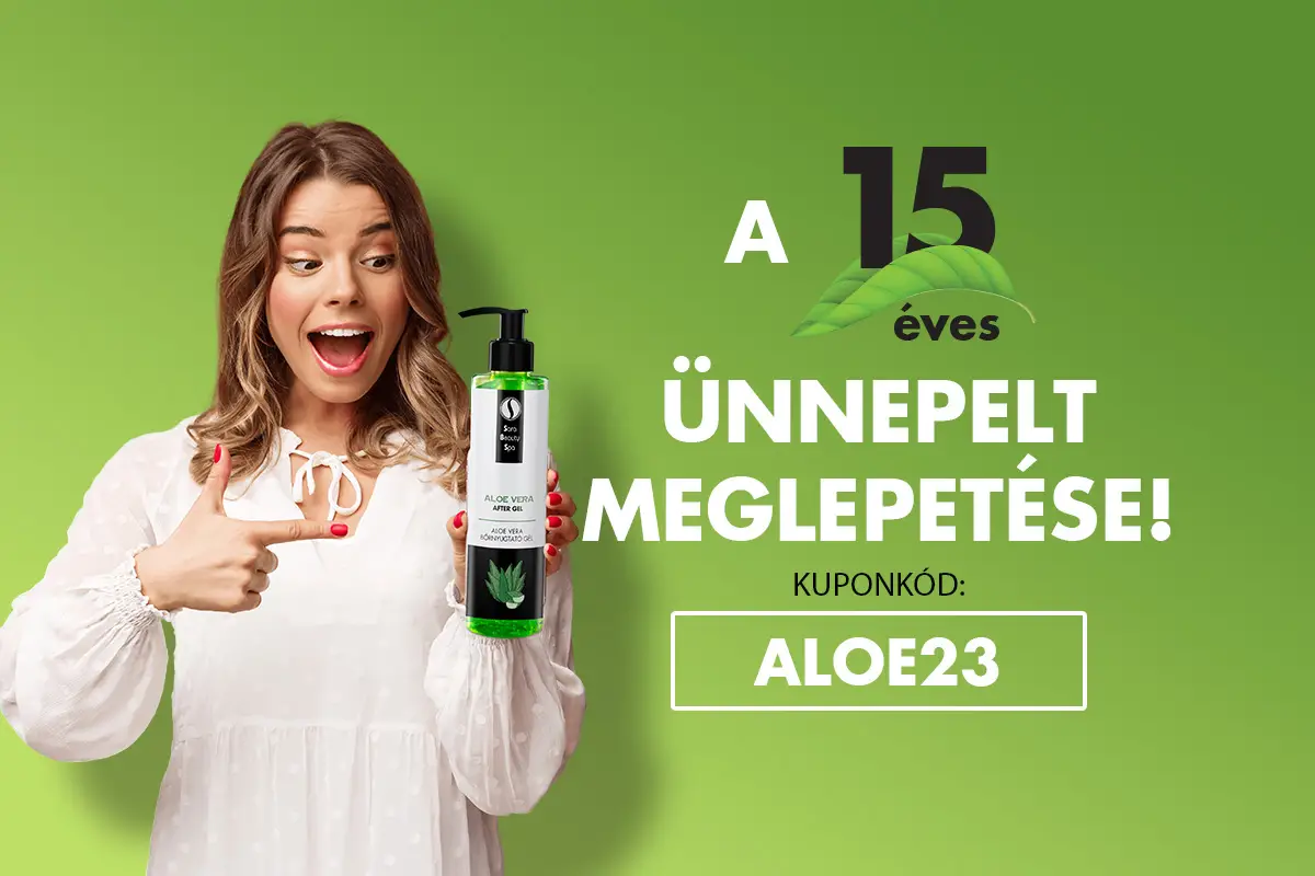 Aloe Vera Gél Webshop Promóció